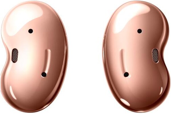 Słuchawki Samsung SMR180NZN Galaxy Buds Live Dokanałowe Bezprzewodowe miedziany