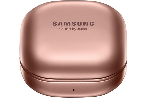Słuchawki Samsung SMR180NZN Galaxy Buds Live Dokanałowe Bezprzewodowe miedziany