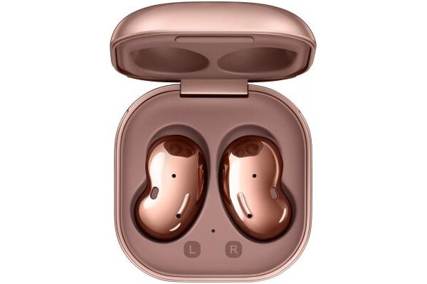 Słuchawki Samsung SMR180NZN Galaxy Buds Live Dokanałowe Bezprzewodowe miedziany