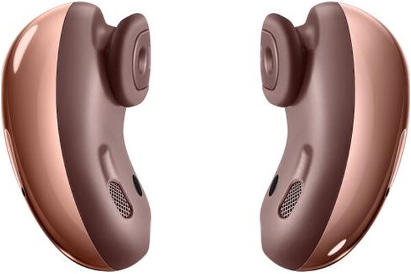 Słuchawki Samsung SMR180NZN Galaxy Buds Live Dokanałowe Bezprzewodowe miedziany