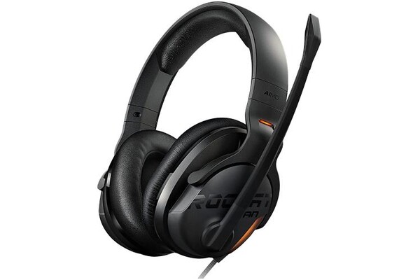 Słuchawki ROCCAT Khan AIMO Nauszne Przewodowe czarny