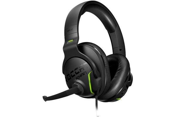 Słuchawki ROCCAT Khan AIMO Nauszne Przewodowe czarny
