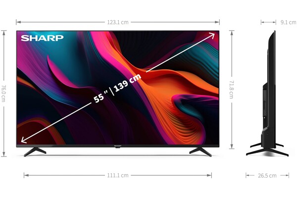 Telewizor Sharp 55GL4 55" 4K Ultra HD