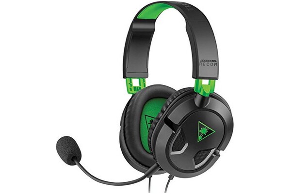 Słuchawki Turtle Beach Recon 50X Nauszne Przewodowe czarno-zielony