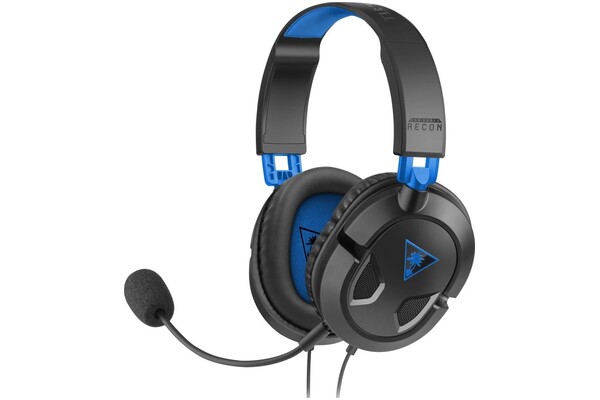 Słuchawki Turtle Beach Recon 50P Nauszne Przewodowe czarno-niebieski