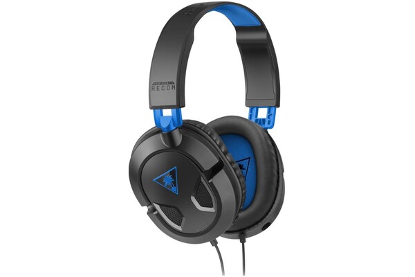 Słuchawki Turtle Beach Recon 50P Nauszne Przewodowe czarno-niebieski