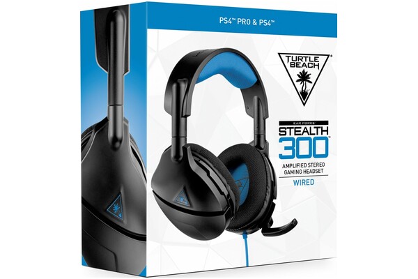 Słuchawki Turtle Beach Stealth 300P Nauszne Przewodowe czarno-niebieski