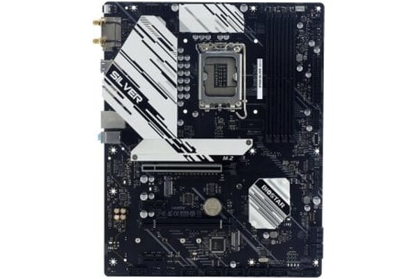 Płyta główna BIOSTAR B760A Silver Socket 1700 Intel B760 DDR5 ATX