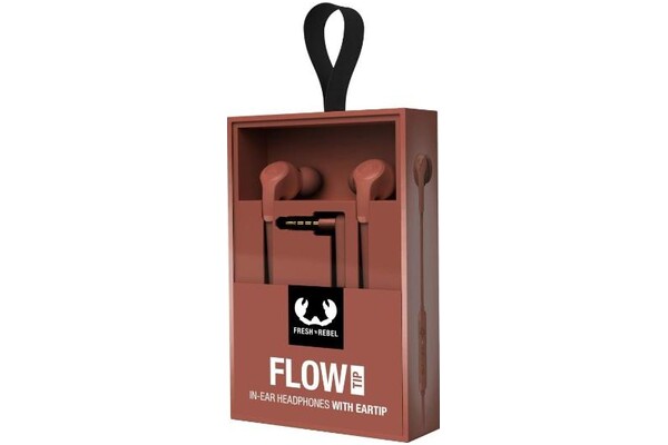 Słuchawki FRESH`N REBEL Flow Tip Dokanałowe Przewodowe szary