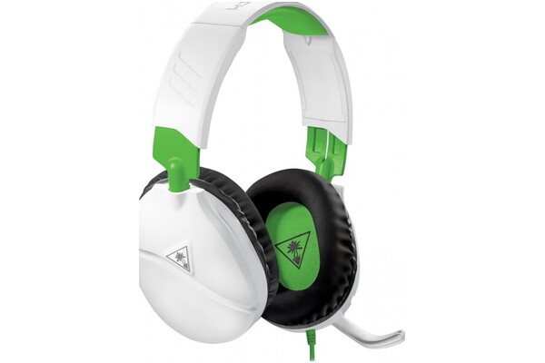 Słuchawki Turtle Beach Recon 70X Nauszne Przewodowe biało-zielony