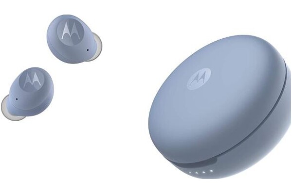 Słuchawki Motorola VerveBuds 250 Dokanałowe Bezprzewodowe niebieski