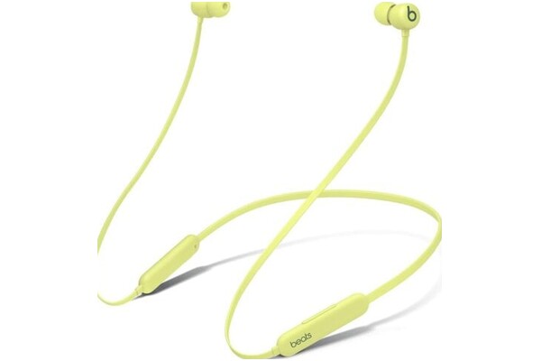 Słuchawki Apple Beats Flex Dokanałowe Bezprzewodowe żółty