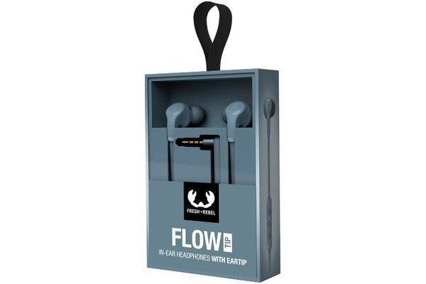 Słuchawki FRESH`N REBEL Flow Tip Dokanałowe Przewodowe niebieski