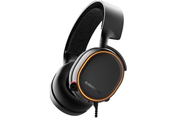 Słuchawki SteelSeries Arctis 5 Nauszne Przewodowe czarny