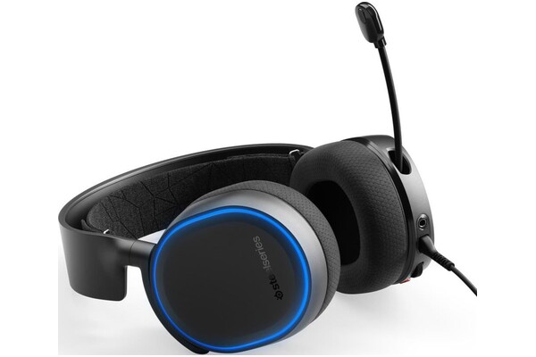 Słuchawki SteelSeries Arctis 5 Nauszne Przewodowe czarny