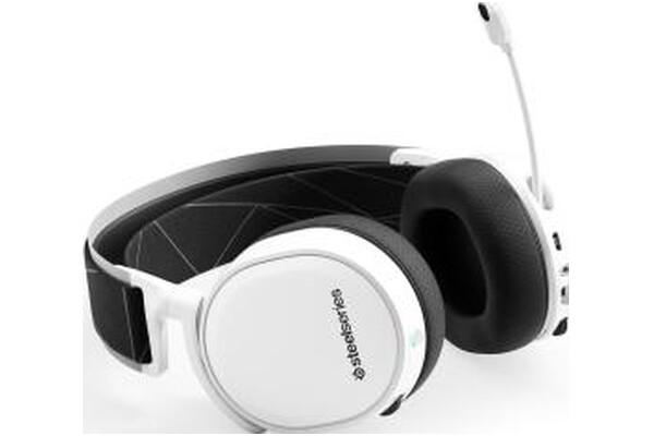 Słuchawki SteelSeries Arctis 7 Nauszne Bezprzewodowe biały