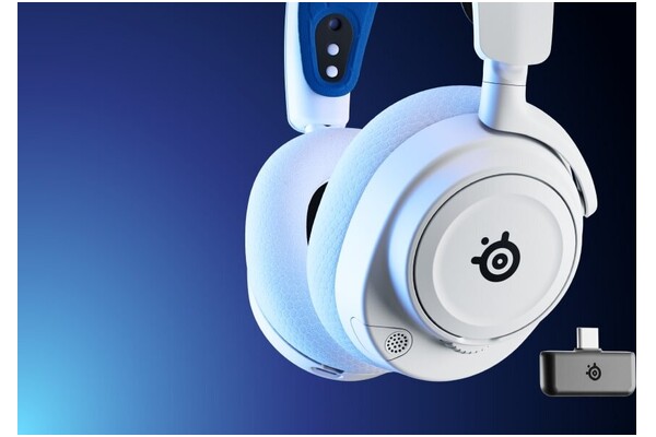 Słuchawki SteelSeries Arctis Nova 7P Nauszne Bezprzewodowe biały