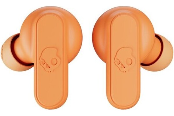Słuchawki Skullcandy Dime Dokanałowe Bezprzewodowe pomarańczowy