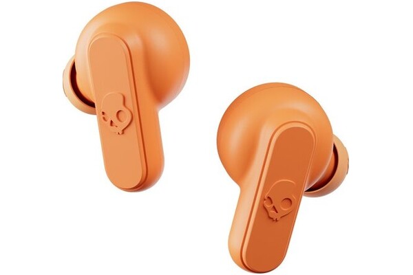 Słuchawki Skullcandy Dime Dokanałowe Bezprzewodowe pomarańczowy