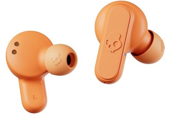 Słuchawki Skullcandy Dime Dokanałowe Bezprzewodowe pomarańczowy