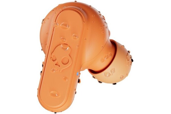 Słuchawki Skullcandy Dime Dokanałowe Bezprzewodowe pomarańczowy