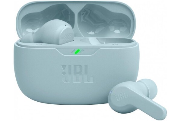 Słuchawki JBL Vibe Beam Dokanałowe Bezprzewodowe niebieski