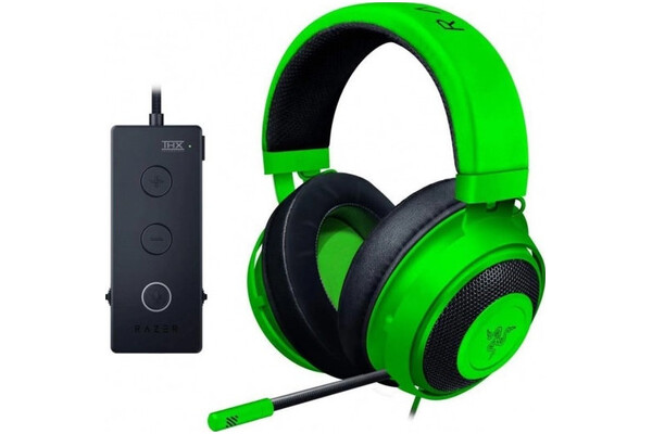 Słuchawki Razer Kraken Tournament Edition Nauszne Przewodowe zielony