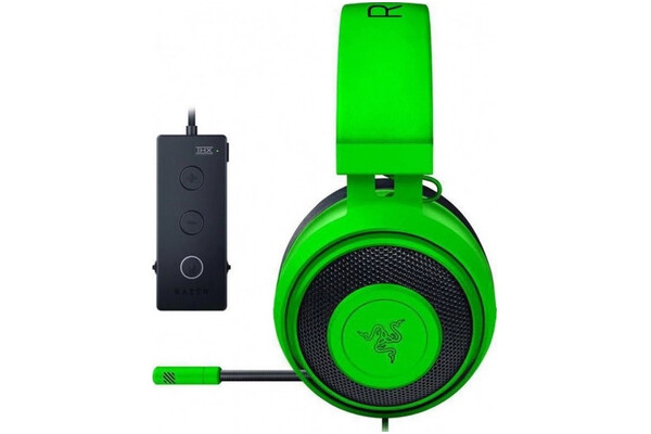Słuchawki Razer Kraken Tournament Edition Nauszne Przewodowe zielony