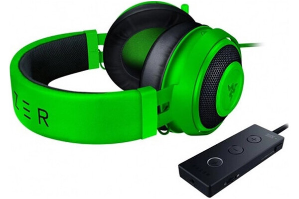 Słuchawki Razer Kraken Tournament Edition Nauszne Przewodowe zielony