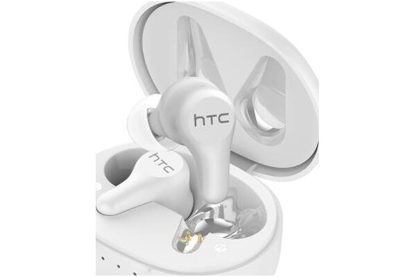 Słuchawki HTC Earbuds Plus Dokanałowe Bezprzewodowe biały