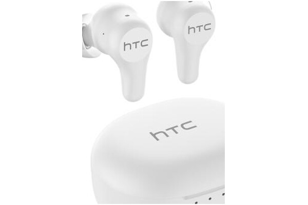 Słuchawki HTC Earbuds Plus Dokanałowe Bezprzewodowe biały