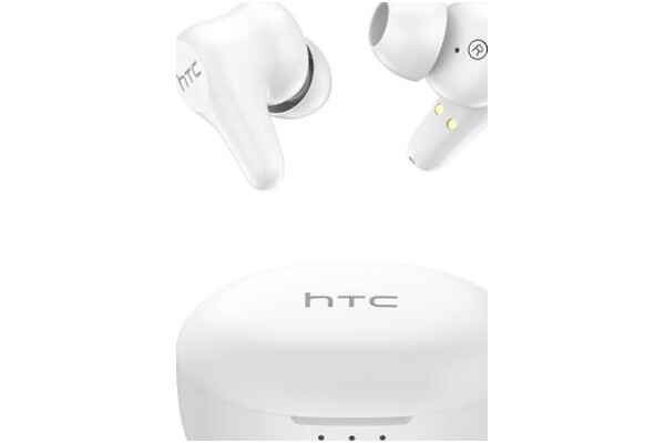 Słuchawki HTC Earbuds Plus Dokanałowe Bezprzewodowe biały