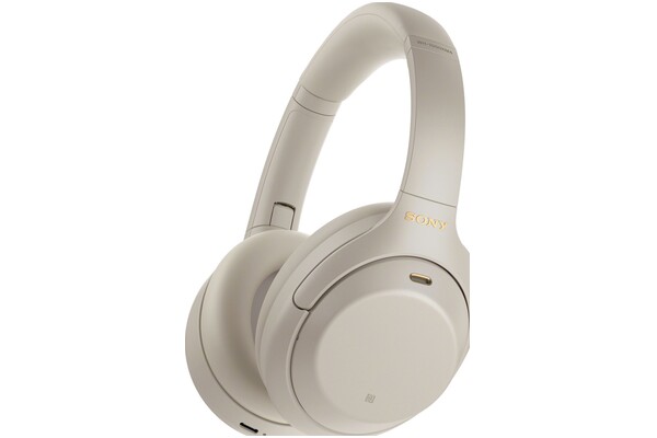 Słuchawki Sony WH1000XM4 Nauszne Bezprzewodowe srebrny