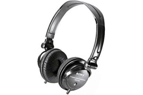 Słuchawki Sony MDRV150 Nauszne Przewodowe czarny