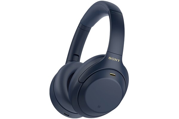 Słuchawki Sony WH1000XM4 Nauszne Bezprzewodowe niebieski