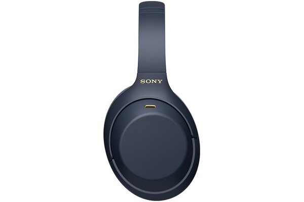 Słuchawki Sony WH1000XM4 Nauszne Bezprzewodowe niebieski