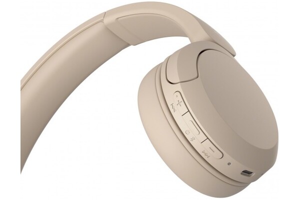 Słuchawki Sony WHCH520C Nauszne Bezprzewodowe brązowy