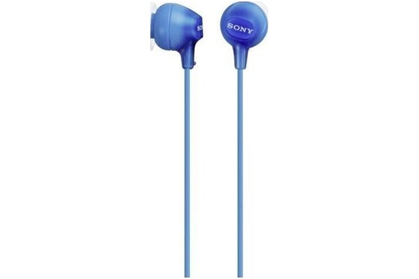 Słuchawki Sony MDREX15AP Dokanałowe Przewodowe niebieski