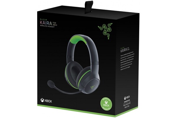 Słuchawki Razer Kaira Xbox Nauszne Bezprzewodowe czarny