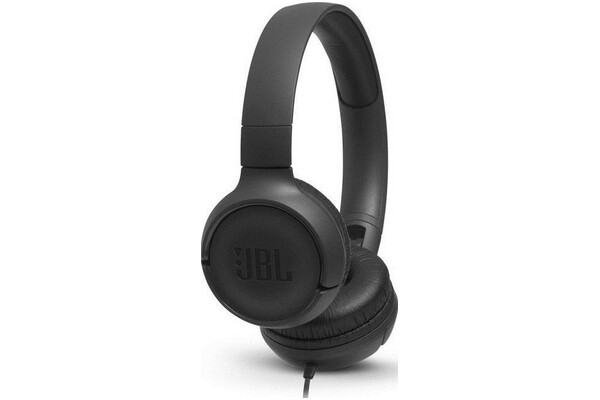 Słuchawki JBL Tune 500 Nauszne Przewodowe czarny