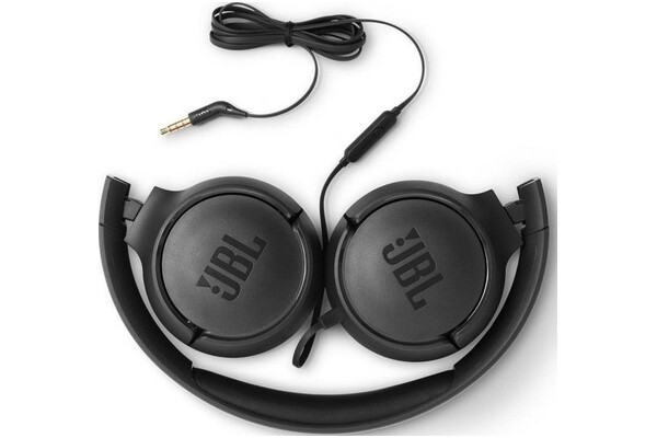 Słuchawki JBL Tune 500 Nauszne Przewodowe czarny