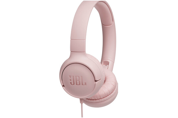 Słuchawki JBL Tune 500 Nauszne Przewodowe różowy