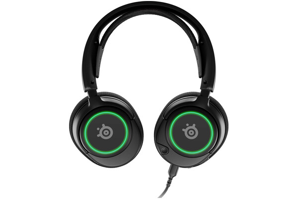 Słuchawki SteelSeries Arctis Nova 3 Nauszne Przewodowe czarny