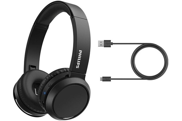 Słuchawki Philips TAH4205BK00 Nauszne Bezprzewodowe czarny