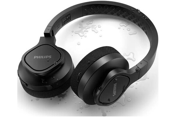 Słuchawki Philips TAA4216BK00 Nauszne Bezprzewodowe czarny