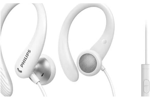 Słuchawki Philips TAA1105WT00 Dokanałowe Przewodowe biały