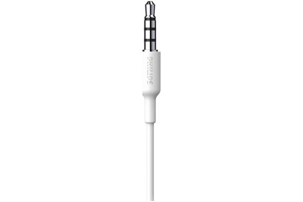 Słuchawki Philips TAA1105WT00 Dokanałowe Przewodowe biały