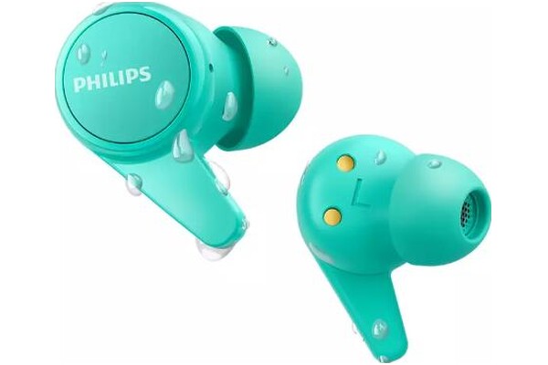 Słuchawki Philips TAT1207BL00 Dokanałowe Bezprzewodowe zielony