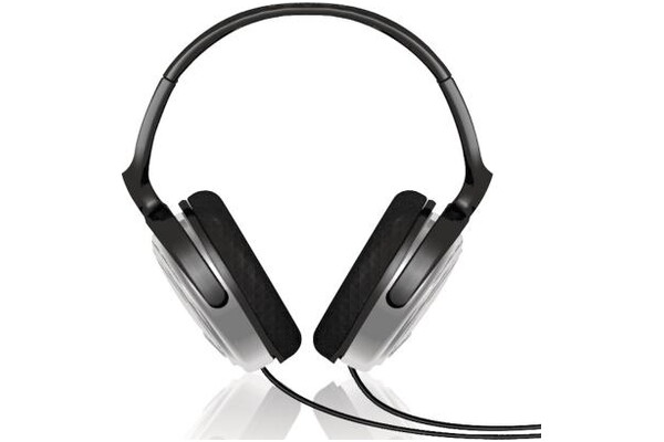 Słuchawki Philips SHP2500 Nauszne Przewodowe srebrno-czarny