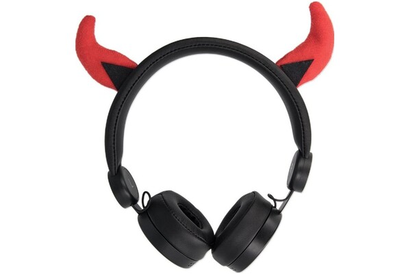 Słuchawki FOREVER AMH100 Devil Nauszne Przewodowe czarny